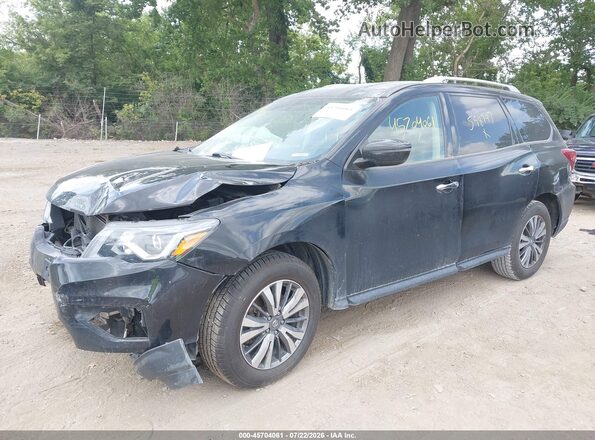 5N1DR2MM9KC598747 2019 NISSAN PATHFINDER Black Передня ліва чверть