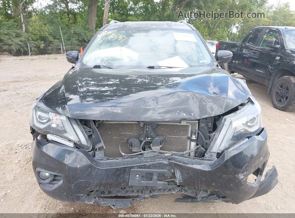 5N1DR2MM9KC598747 2019 NISSAN PATHFINDER Black Вид панелі приладів