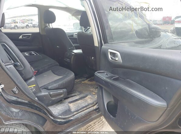 5N1DR2MM9KC598747 2019 NISSAN PATHFINDER Black Вид наклейки з VIN-кодом
