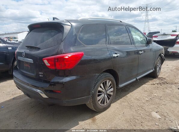 5N1DR2MM9KC598747 2019 NISSAN PATHFINDER Black Задня права чверть