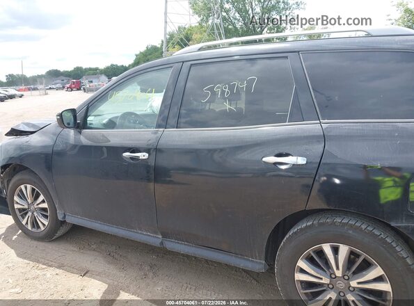 5N1DR2MM9KC598747 2019 NISSAN PATHFINDER Black Вид задньої частини салону