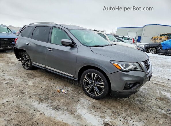 5N1DR2MM9KC622657 2019 NISSAN PATHFINDER Gray Առջևի աջ
