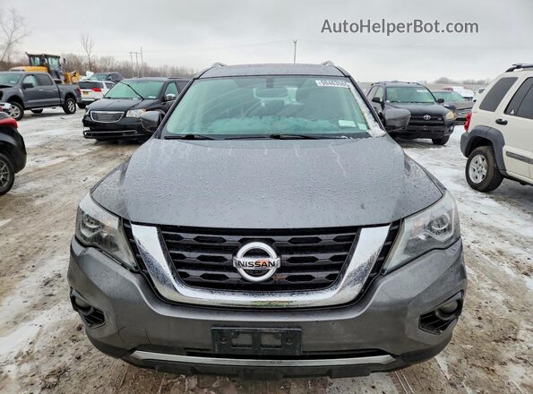 5N1DR2MM9KC622657 2019 NISSAN PATHFINDER Gray Դիմացի տեսք