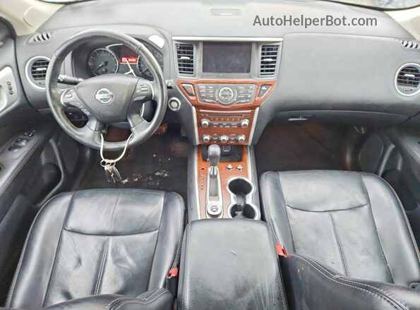 5N1DR2MM9KC622657 2019 NISSAN PATHFINDER Gray Առջևի վահանակի տեսք
