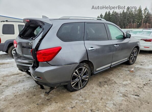 5N1DR2MM9KC622657 2019 NISSAN PATHFINDER Gray Հետևի աջ