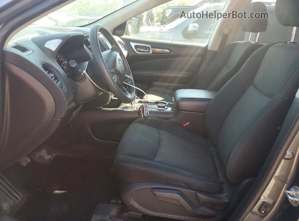 5N1DR2MM9KC641712 2019 NISSAN PATHFINDER Gray Vista interior delantera
