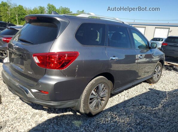 5N1DR2MM9KC641712 2019 NISSAN PATHFINDER Gray Trasero derecho