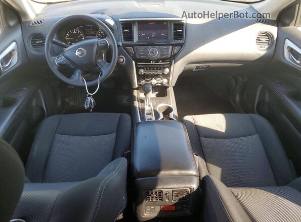 5N1DR2MM9KC641712 2019 NISSAN PATHFINDER Gray Vista del salpicadero