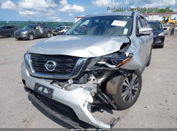 5N1DR2MM9KC645145 2019 NISSAN PATHFINDER Silver Widok z przodu