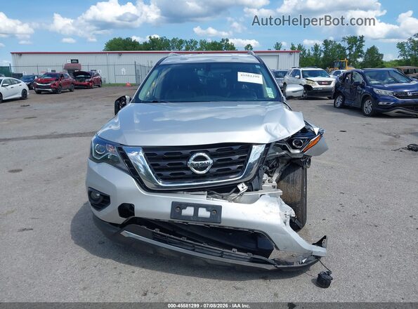 5N1DR2MM9KC645145 2019 NISSAN PATHFINDER Silver Widok deski rozdzielczej