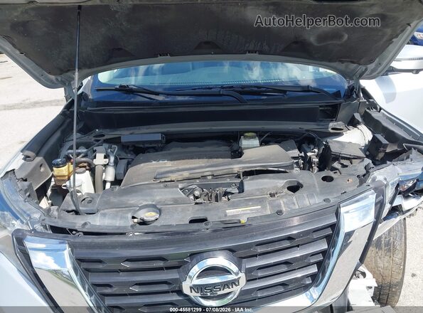 5N1DR2MM9KC645145 2019 NISSAN PATHFINDER Silver Widok z tyłu