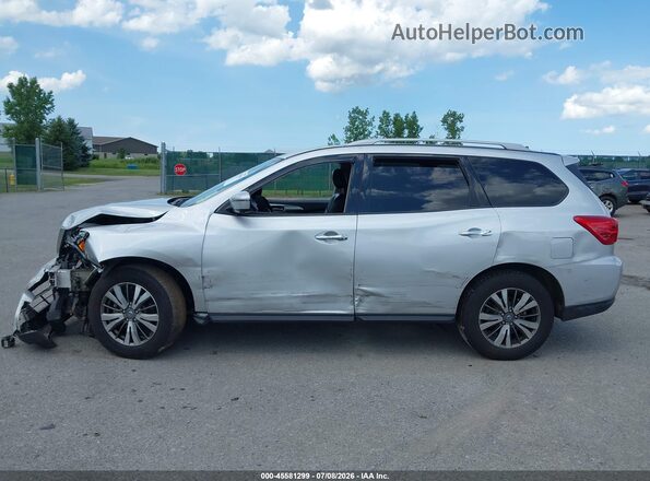 5N1DR2MM9KC645145 2019 NISSAN PATHFINDER Silver Widok wnętrza z tyłu