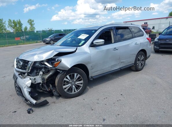 5N1DR2MM9KC645145 2019 NISSAN PATHFINDER Silver Przód lewy