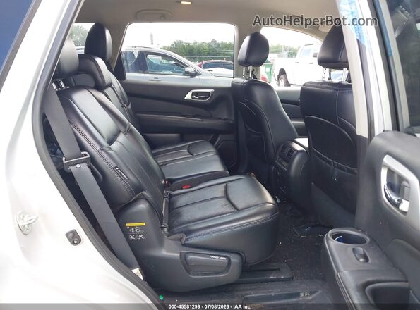 5N1DR2MM9KC645145 2019 NISSAN PATHFINDER Silver Widok naklejki z numerem VIN