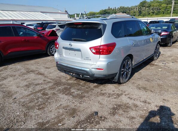 5N1DR2MMXHC631635 2017 NISSAN PATHFINDER Silver Задня права чверть