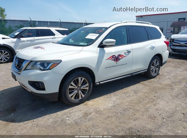 5N1DR2MMXHC638679 2017 NISSAN PATHFINDER White Передня ліва чверть