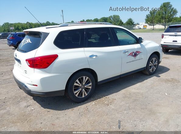 5N1DR2MMXHC638679 2017 NISSAN PATHFINDER White Задня права чверть