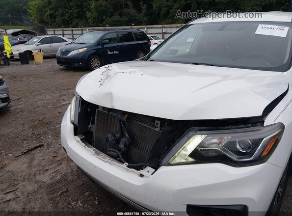 5N1DR2MMXHC671567 2017 NISSAN PATHFINDER White Vista frontal