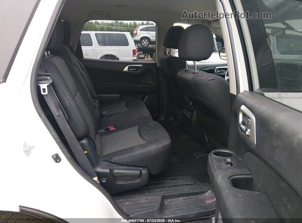 5N1DR2MMXHC671567 2017 NISSAN PATHFINDER White Vista de la etiqueta del VIN