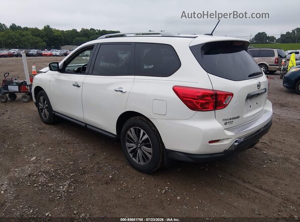 5N1DR2MMXHC671567 2017 NISSAN PATHFINDER White Trasero izquierdo