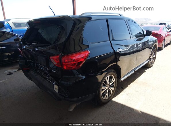 5N1DR2MMXHC683153 2017 NISSAN PATHFINDER Black Trasero derecho