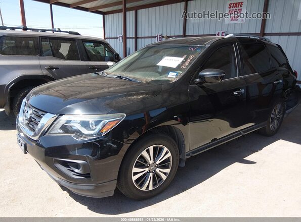 5N1DR2MMXHC683153 2017 NISSAN PATHFINDER Black Vista tres cuartos delantera izquierda