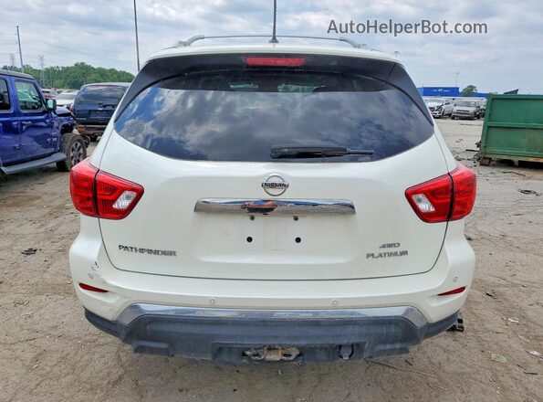 5N1DR2MMXHC699451 2017 NISSAN PATHFINDER White Հետևի տեսք