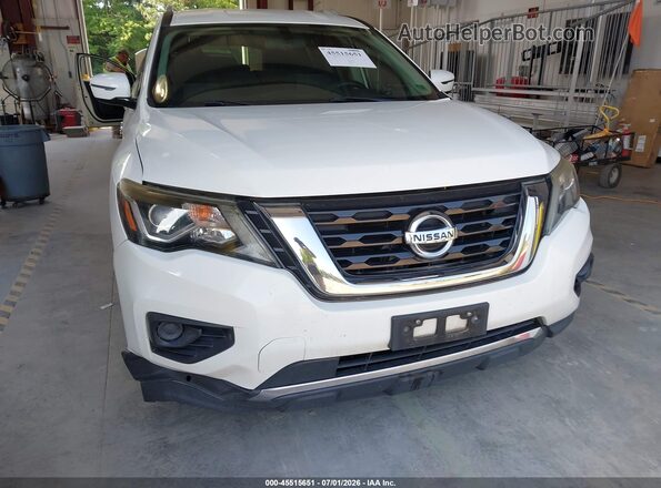 5N1DR2MMXHC913838 2017 NISSAN PATHFINDER White Вид спереду