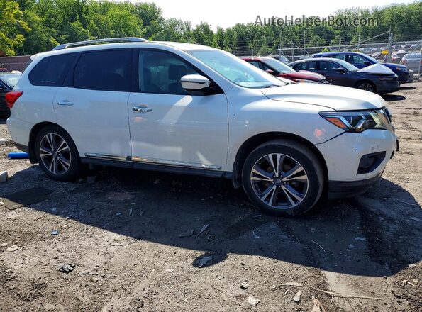 5N1DR2MMXJC639806 2018 NISSAN PATHFINDER White Передня права чверть