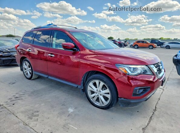 5N1DR2MMXJC658050 2018 NISSAN PATHFINDER Red წინა მარჯვენა