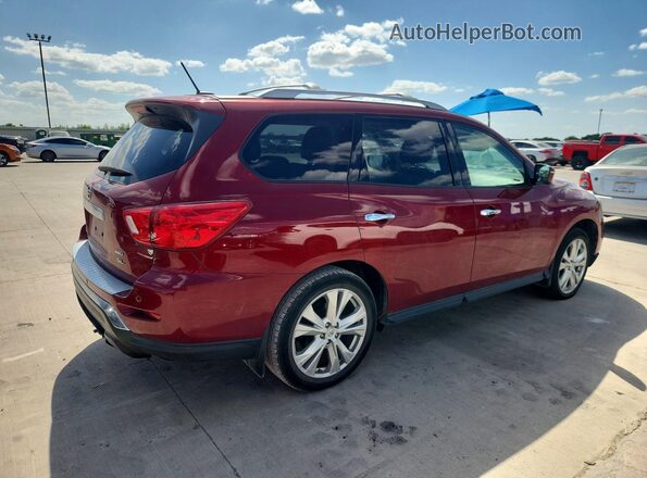 5N1DR2MMXJC658050 2018 NISSAN PATHFINDER Red უკანა მარჯვენა