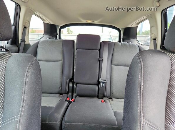 5N1DR2MMXJC659702 2018 NISSAN PATHFINDER Black Widok tylnych siedzeń
