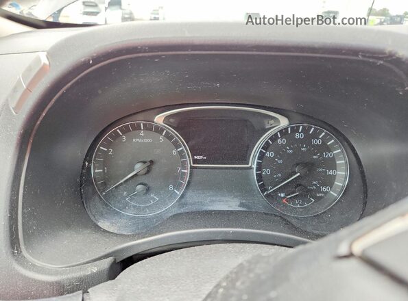 5N1DR2MMXJC659702 2018 NISSAN PATHFINDER Black Widok zestawu wskaźników