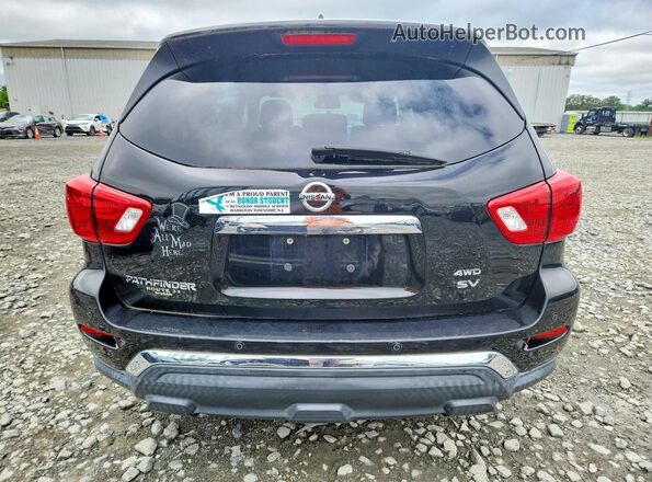 5N1DR2MMXJC659702 2018 NISSAN PATHFINDER Black Widok z tyłu