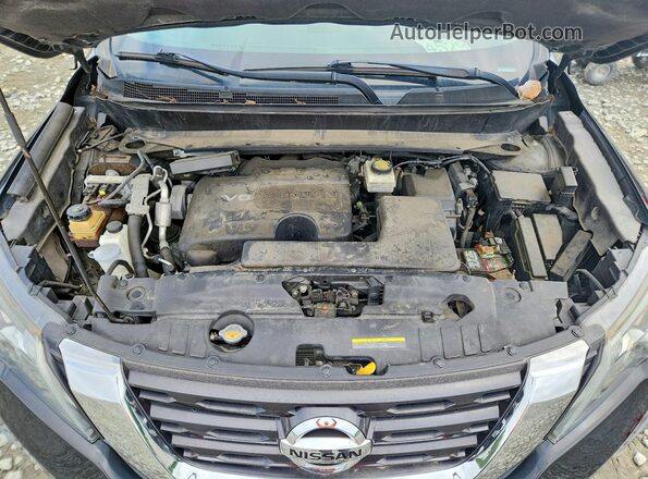 5N1DR2MMXJC659702 2018 NISSAN PATHFINDER Black Widok komory silnika