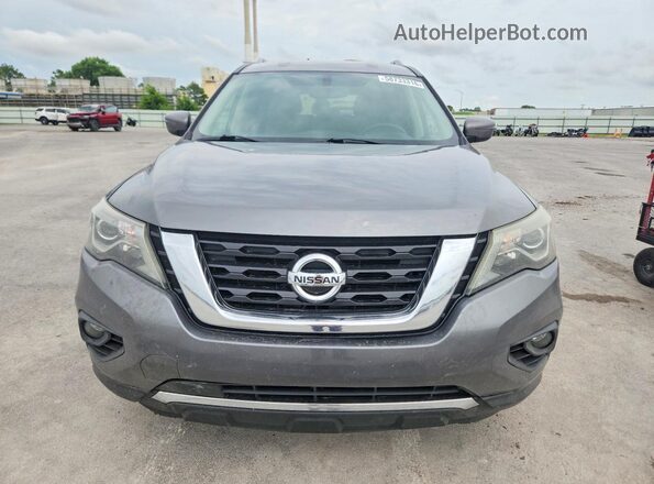 5N1DR2MMXKC579544 2019 NISSAN PATHFINDER Gray Front view