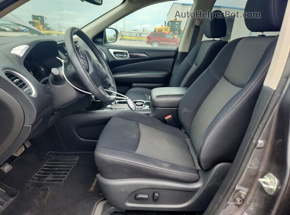 5N1DR2MMXKC579544 2019 NISSAN PATHFINDER Gray Front interior view