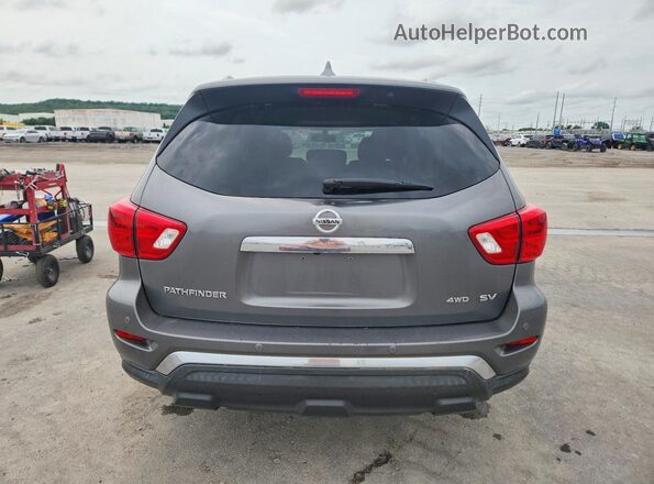 5N1DR2MMXKC579544 2019 NISSAN PATHFINDER Gray Rear view