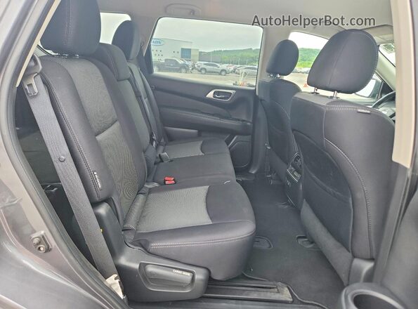 5N1DR2MMXKC579544 2019 NISSAN PATHFINDER Gray Rear seats view