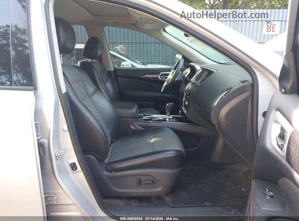 5N1DR2MMXKC615555 2019 NISSAN PATHFINDER Silver წინა სალონის ხედი
