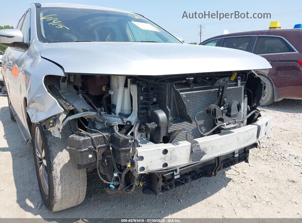 5N1DR2MMXKC646370 2019 NISSAN PATHFINDER Серый Вид спереди