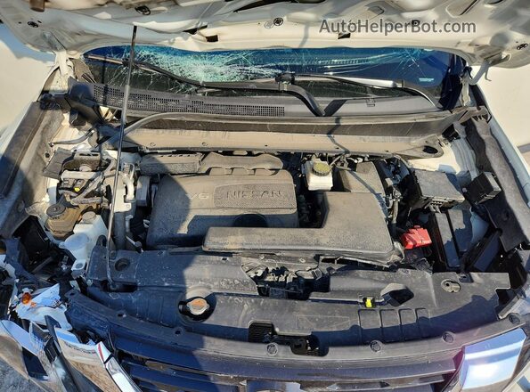 5N1DR2MN0HC623326 2017 NISSAN PATHFINDER White Engine compartment view
