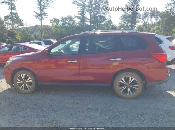 5N1DR2MN0HC640093 2017 NISSAN PATHFINDER Red Widok wnętrza 360 stopni