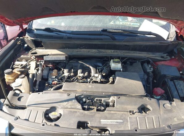 5N1DR2MN0HC640093 2017 NISSAN PATHFINDER Red Widok z tyłu