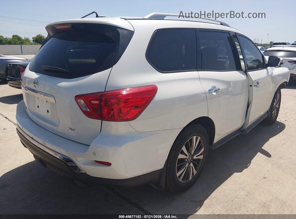 5N1DR2MN0HC646590 2017 NISSAN PATHFINDER White Trasero derecho