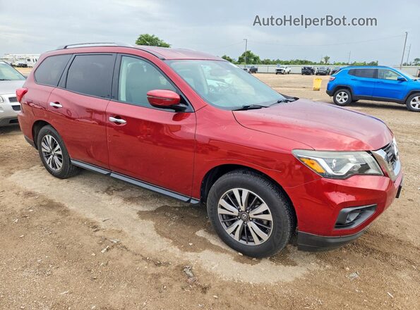 5N1DR2MN0HC651157 2017 NISSAN PATHFINDER Burgundy Delantero derecho