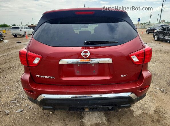 5N1DR2MN0HC651157 2017 NISSAN PATHFINDER Burgundy Vista trasera