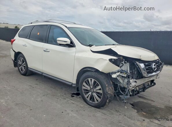 5N1DR2MN0HC652082 2017 NISSAN PATHFINDER White Передня права чверть