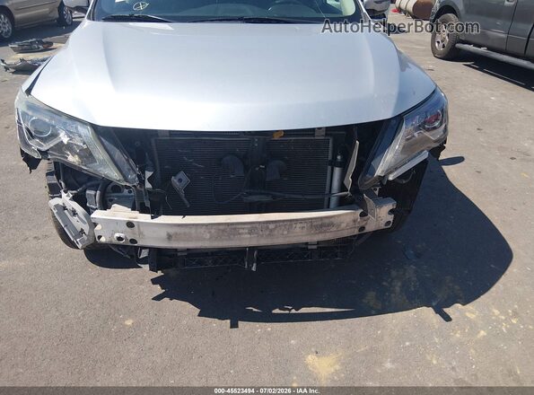 5N1DR2MN0HC683705 2017 NISSAN PATHFINDER Silver Вид спереду