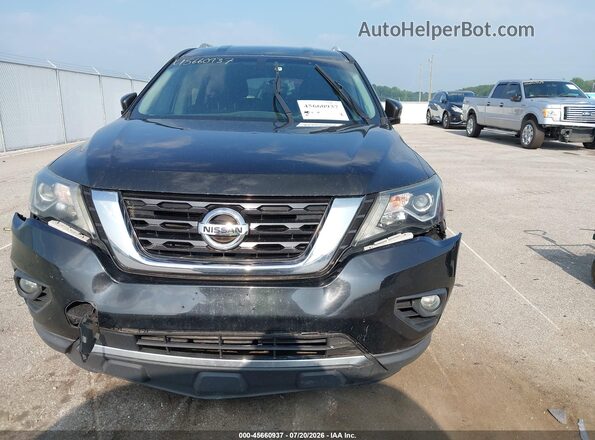 5N1DR2MN0JC607844 2018 NISSAN PATHFINDER Black Widok zestawu wskaźników
